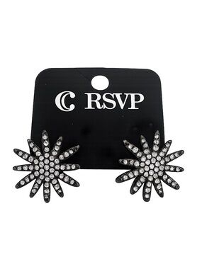 Sparkling Starburst Stud Earrings NWT